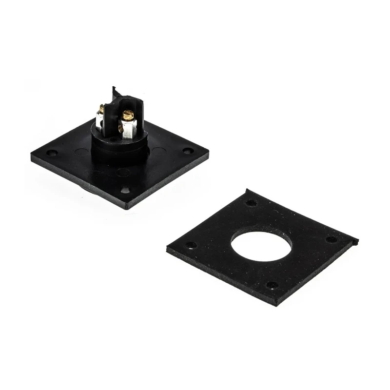 Bulgin Industrial Circular Connector Socket, 3 Contacts, Flange Mount, IP68, 12A, 250V, Polymer Housing PX0765/S