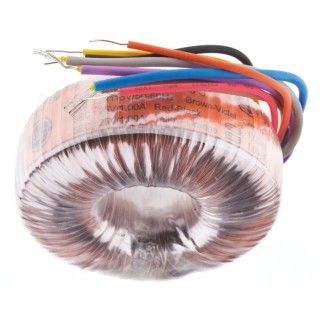 Nuvotem Talema Toroidal Transformer 230 V AC Primary, 2 x 25 V AC Secondary, 50 VA, 2 Outputs, RoHS Compliant 91951-P2S2