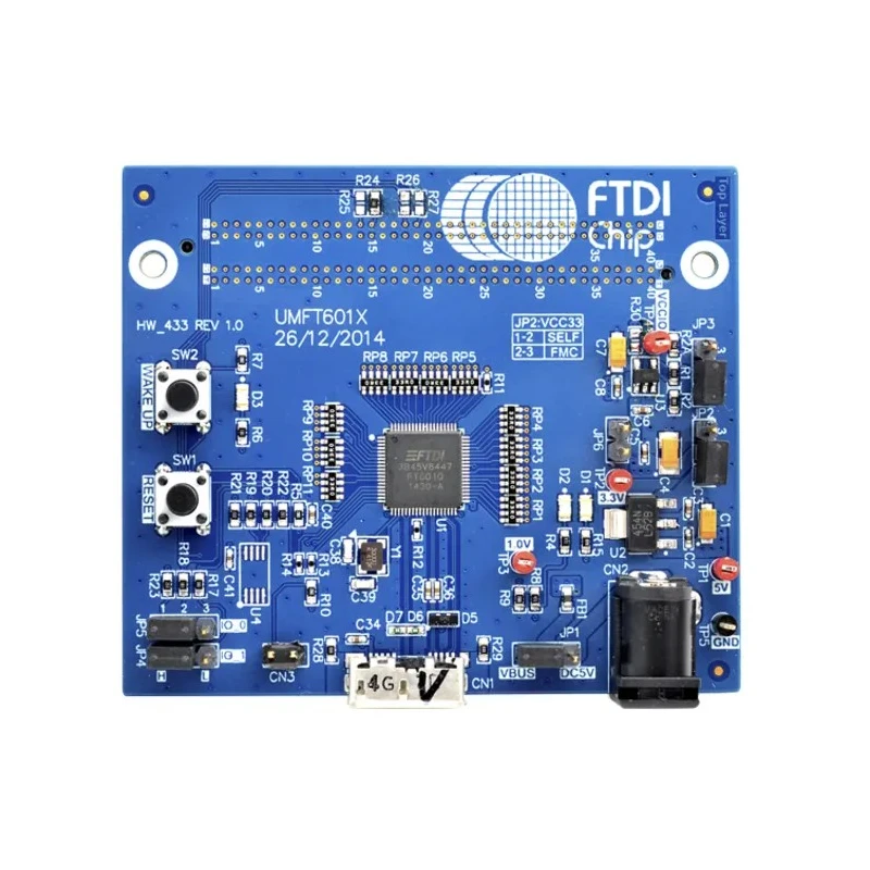 FTDI Chip Communication & Wireless Development Tool Bridge Evaluation Board 100 MHz USB Interface UMFT601X-B