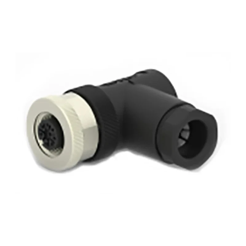 TE Connectivity Circular Connector Plug M12, 8 Contacts, Female, Cable Mount, IP67, Nylon Housing, T4112002081-000
