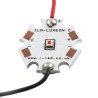 Intelligent LED Solutions LUXEON C LED Array 1-LED Cyan 700mA 2.6V Onboard Driver ILH-LC01-CYAN-SC201-WIR200.
