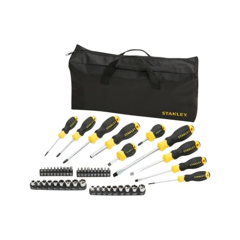Stanley Screwdriver Set Phillips, Slotted, and Torx, 48 Pieces TorxSTHT0-70887
