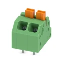 Phoenix Contact Angled Wave Soldering Mount PCB Terminal Block 3.5 mm Pitch, 2 Contacts, 16A, 160V, Polyamide Housing 1862042