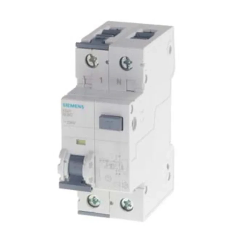 Siemens Residual Current Circuit Breaker with Overload Protection 16A 2-Pole 30mA Trip Sensitivity 5SU1354-6KK16