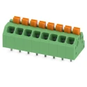 Phoenix Contact 8-Contact 3.5 mm Pitch Angled Wave Soldering Mount PCB Terminal Block 1862107