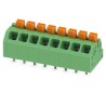 Phoenix Contact 8-Contact 3.5 mm Pitch Angled Wave Soldering Mount PCB Terminal Block 1862107