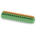 Phoenix Contact 16 Contact Angled Wave Soldering Mount PCB Terminal Block 3.5 mm Pitch 160 V 16A 1862262