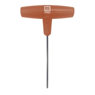 RS PRO T Metric Hex Key, Hex Size 2 mm, Long Arm, Chrome Vanadium Steel, Chemical Black Plated Finish 151-1514