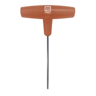 RS PRO T Metric Hex Key, Hex Size 2 mm, Long Arm, Chrome Vanadium Steel, Chemical Black Plated Finish 151-1514