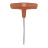 RS PRO T Metric Hex Key, Hex Size 2 mm, Long Arm, Chrome Vanadium Steel, Chemical Black Plated Finish 151-1514