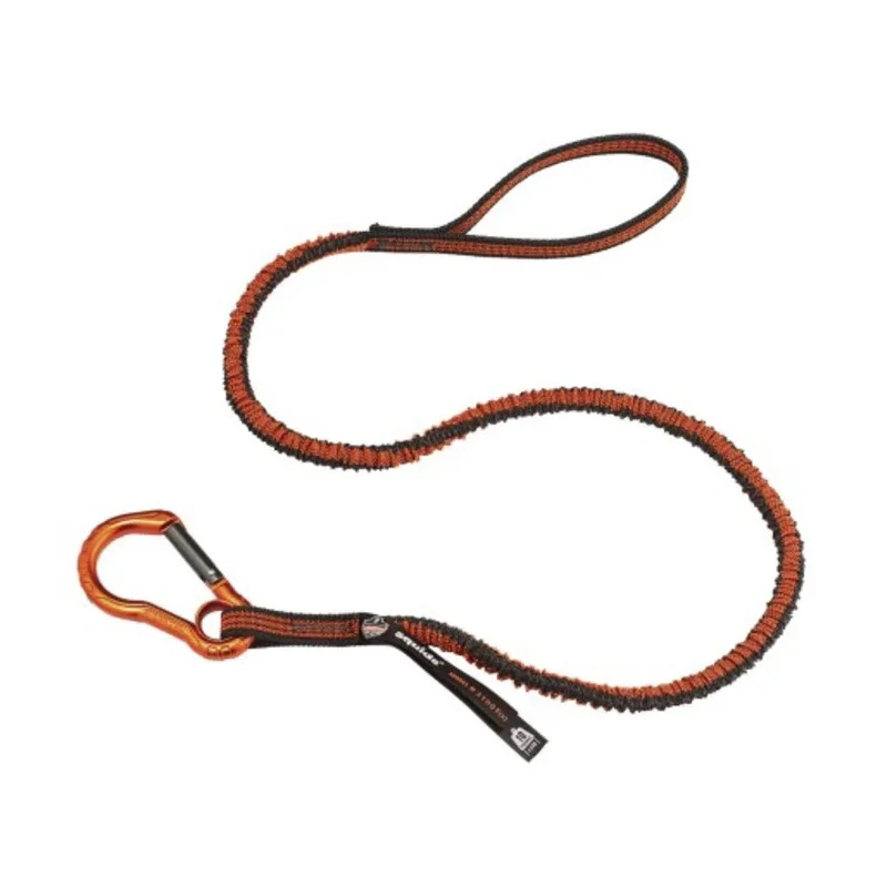 Ergodyne Standard Nylon Tool Lanyard 2.3 kg Shock Absorbing Carabiner Connections E3100F(X)