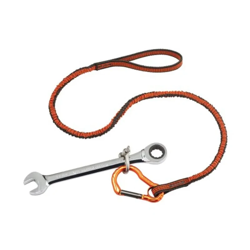 Ergodyne Standard Nylon Tool Lanyard 2.3 kg Shock Absorbing Carabiner Connections E3100F(X)