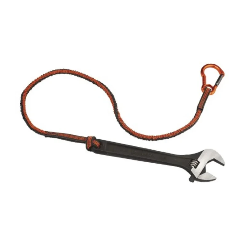 Ergodyne Standard Nylon Tool Lanyard 2.3 kg Shock Absorbing Carabiner Connections E3100F(X)