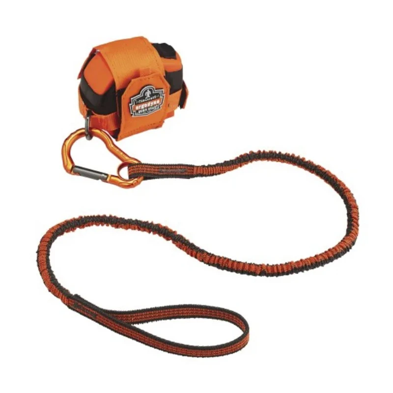 Ergodyne Standard Nylon Tool Lanyard 2.3 kg Shock Absorbing Carabiner Connections E3100F(X)