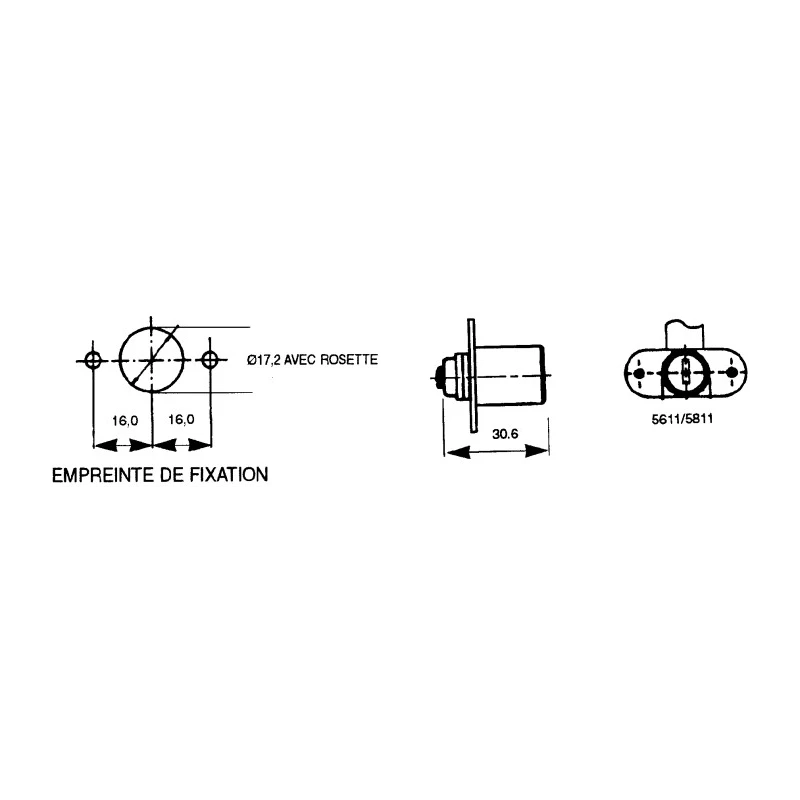 Euro-Locks a Lowe & Fletcher group Company Tambour Lock 4 mm Panel-to-Tongue 17 mm Chrome Finish 5611582