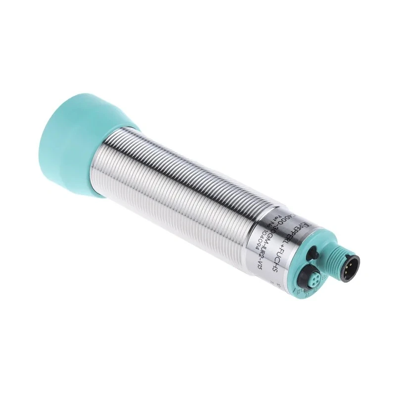 Pepperl + Fuchs Threaded Barrel Ultrasonic Proximity Sensor M30 x 1.5 4000 mm 4 to 20 mA 20 mA 30V UC4000-30GM-IUR2-V15
