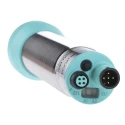 Pepperl + Fuchs Threaded Barrel Ultrasonic Proximity Sensor M30 x 1.5 4000 mm 4 to 20 mA 20 mA 30V UC4000-30GM-IUR2-V15