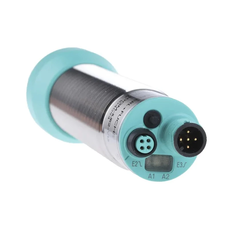 Pepperl + Fuchs Threaded Barrel Ultrasonic Proximity Sensor M30 x 1.5 4000 mm 4 to 20 mA 20 mA 30V UC4000-30GM-IUR2-V15