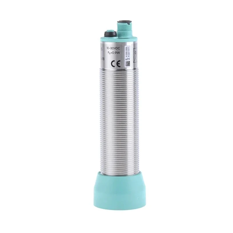 Pepperl + Fuchs Threaded Barrel Ultrasonic Proximity Sensor M30 x 1.5 4000 mm 4 to 20 mA 20 mA 30V UC4000-30GM-IUR2-V15