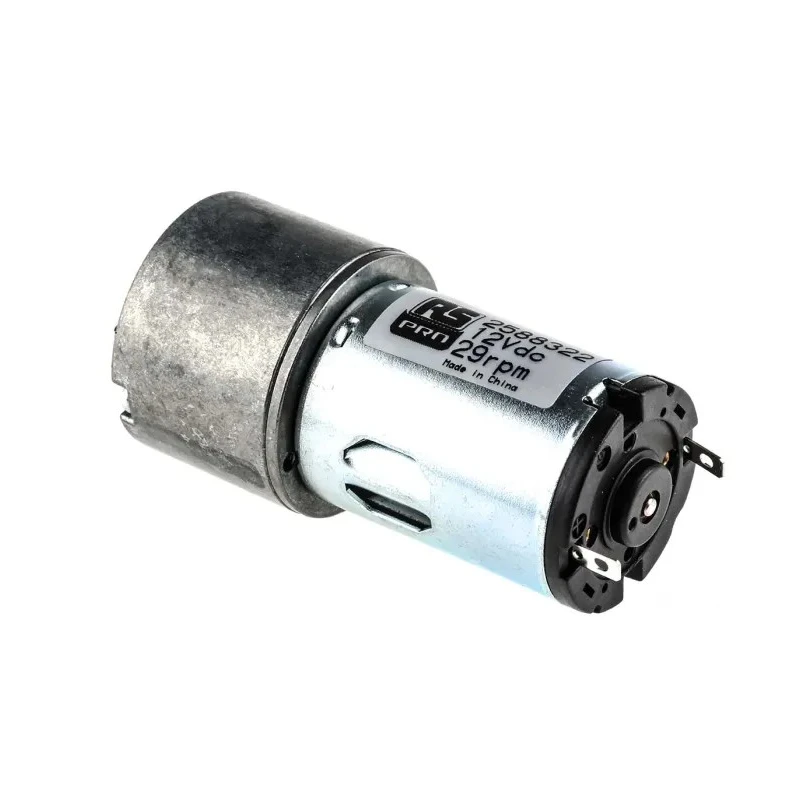 RS PRO DC Geared Motor 12V dc, 30 Ncm Torque, 29 rpm Speed, 5 mm Shaft Diameter Model 258-8322