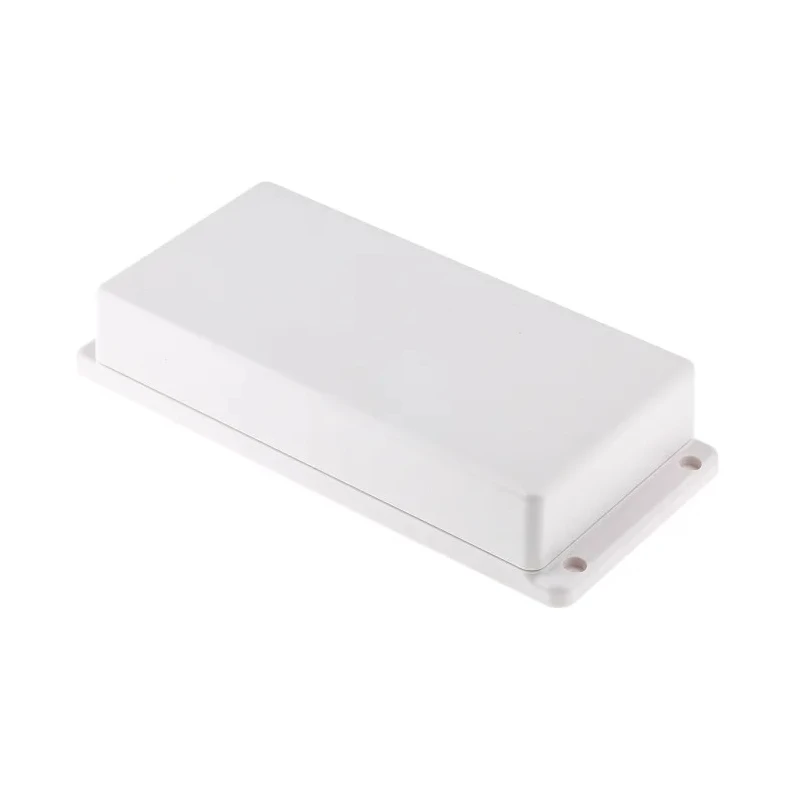 RS PRO Flanged 83 Series White Lid ABS Enclosure 190 x 86 x 35 mm IP40 IP40