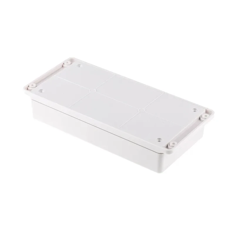 RS PRO Flanged 83 Series White Lid ABS Enclosure 190 x 86 x 35 mm IP40 IP40