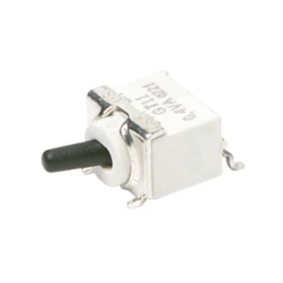 C & K Toggle Switch Surface Mount Latching SPDT Solder Terminal 20 V dc 20 V ac GT11MSABE