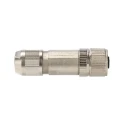 Phoenix Contact Circular Connector, Cable Mount, 4 Contacts, Female Plug, M12 Size, 48-60 V, 4A Current, Zinc 1424683