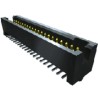 Samtec TFM Series Straight Surface PCB Header 10 Contacts 1.27 mm Pitch 2 Row Shrouded TFM-105-02-L-D-WT