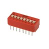C & K Rotary Coded DIP Switch Raised Slide Actuator BD09AV