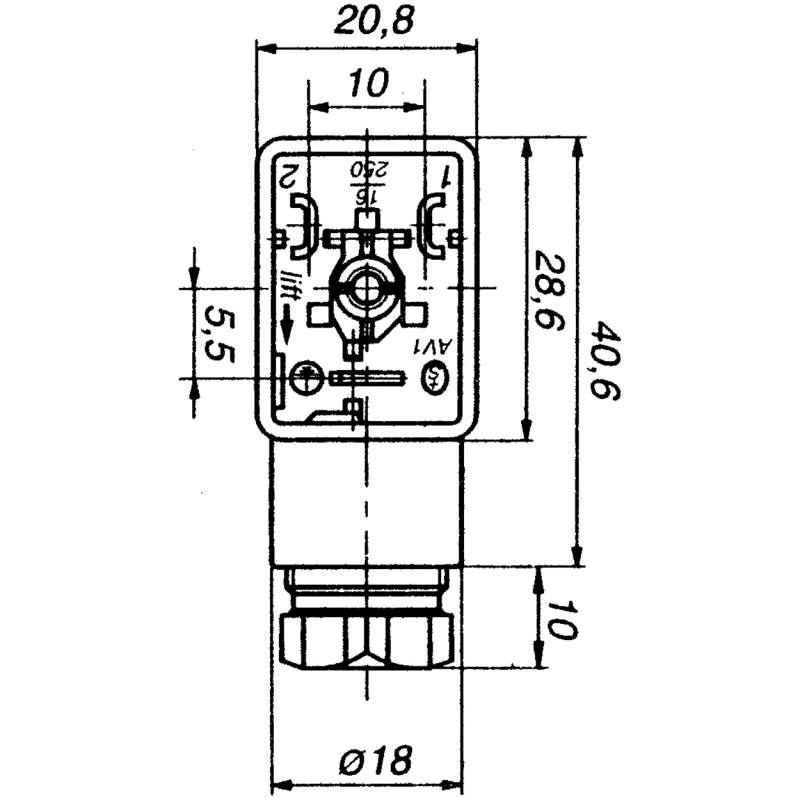 Hirschmann Light Brown Flat Gasket Accessory for GMN Series Cable Socket 2+E Nitrile 733273002 GMN 209-3 NBR light brown