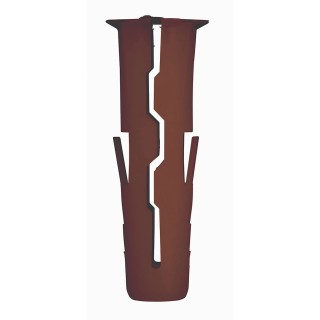 RawlPlug Brown Plastic Wall Plug 30 mm Length R-PDM-UNOBR/300