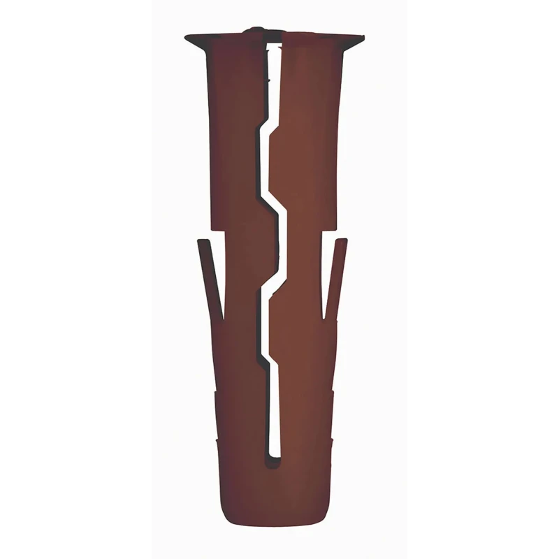 RawlPlug Brown Plastic Wall Plug 30 mm Length R-PDM-UNOBR/300