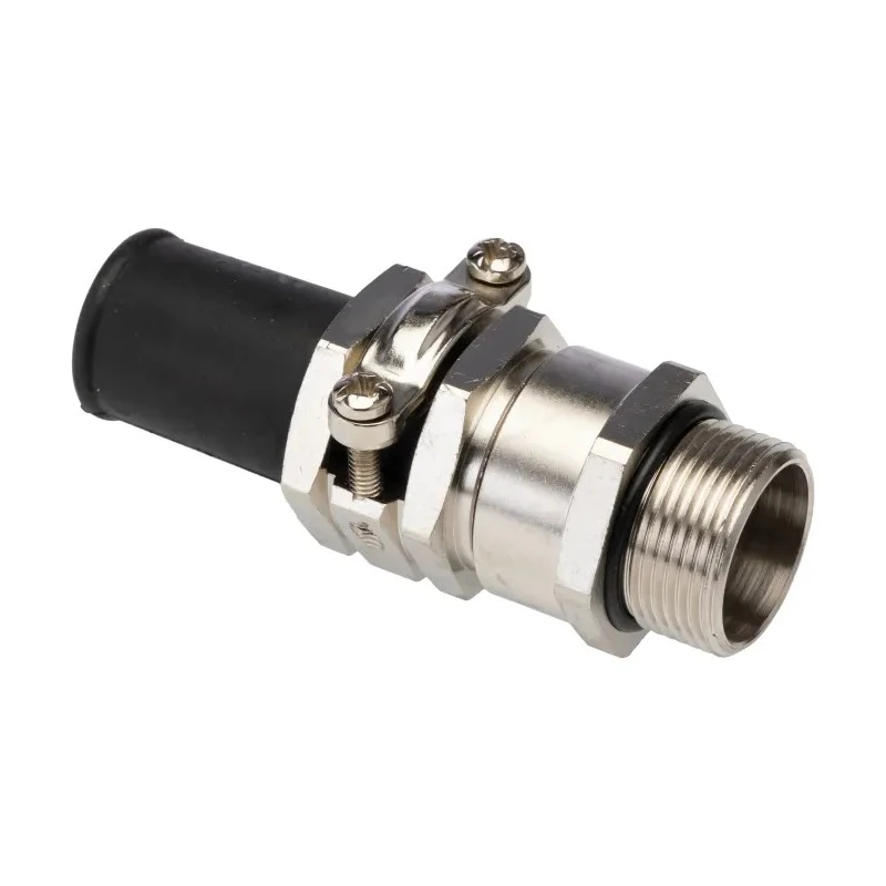 Lapp SKINDICHT Series Cable Gland, M25 Thread Size, 17-19mm Cable Diameter, Brass, IP55, 52103030+59000620