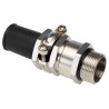 Lapp SKINDICHT Series Cable Gland, M25 Thread Size, 17-19mm Cable Diameter, Brass, IP55, 52103030+59000620