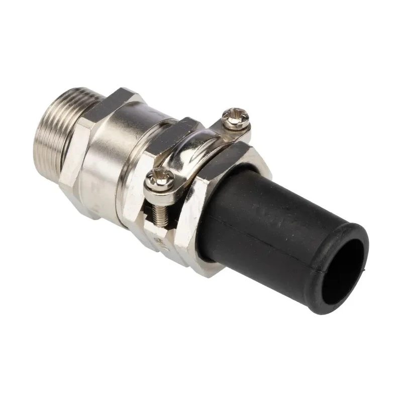 Lapp SKINDICHT Series Cable Gland, M25 Thread Size, 17-19mm Cable Diameter, Brass, IP55, 52103030+59000620