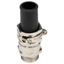 Lapp SKINDICHT Series Cable Gland, M25 Thread Size, 17-19mm Cable Diameter, Brass, IP55, 52103030+59000620