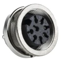 Amphenol Industrial C 091 D 8 Pole Straight M16 DIN Socket Panel Mount 5A 100V ac/dc IP67 C091-31N008-1002