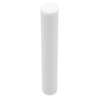 Goodfellow Machinable Glass Ceramic Rod White 100 mm Length, 15 mm Diameter 158-3095