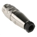 Amphenol Industrial 7 Pole Straight M16 DIN Plug, Cable Mount, 5A, 300 V AC/DC, IP67, Screw-On, Male Connector C09131H0071002