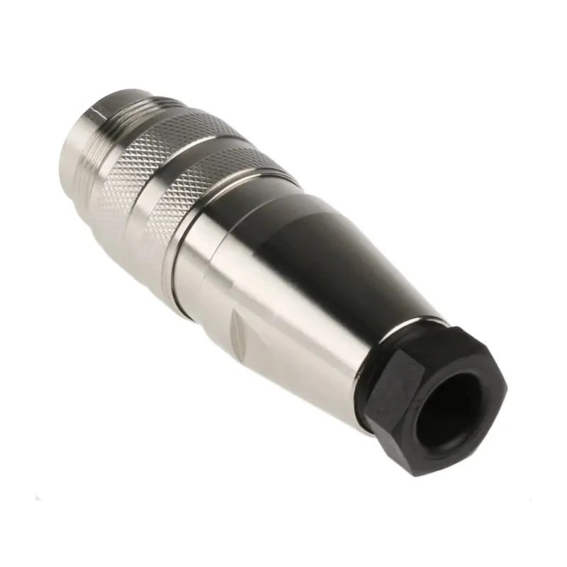 Amphenol Industrial 7 Pole Straight M16 DIN Plug, Cable Mount, 5A, 300 V AC/DC, IP67, Screw-On, Male Connector C09131H0071002