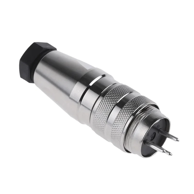 Amphenol Industrial DIN Plug 3 Pole Straight M16 Cable Male 5A 300V AC/DC IP67 Screw-On C09131H0031002
