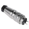 Amphenol Industrial DIN Plug 3 Pole Straight M16 Cable Male 5A 300V AC/DC IP67 Screw-On C09131H0031002