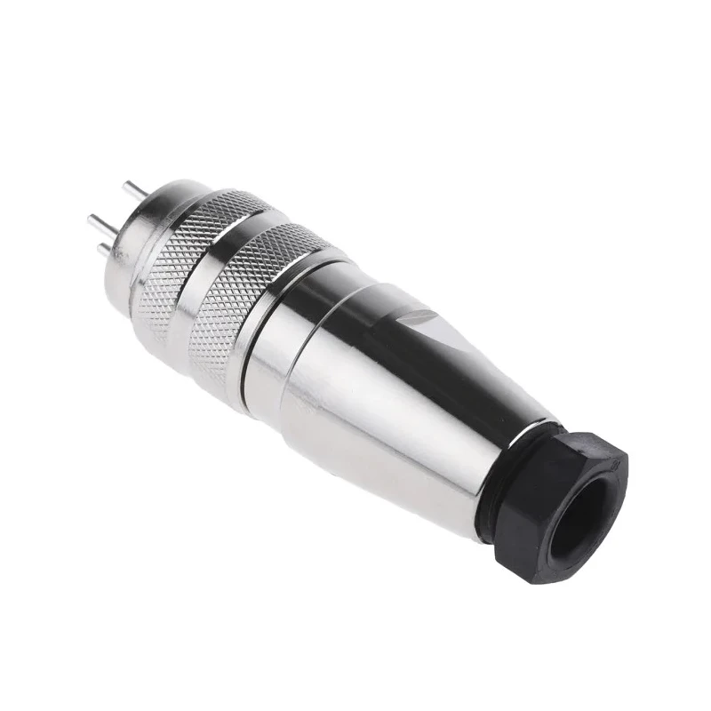 Amphenol Industrial DIN Plug 3 Pole Straight M16 Cable Male 5A 300V AC/DC IP67 Screw-On C09131H0031002