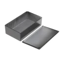 RS PRO Black Shielded Die Cast Aluminium General Purpose Enclosure IP54 24.5 mm x 101 mm x 50 mm IP54