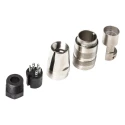 Amphenol Industrial C 091 D 5 Pole Straight M16 DIN Socket Connector, 5A, 300 V AC/DC, IP67, Screw-On, Cable C09131D0051002