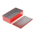 RS PRO Die Cast Aluminium Enclosure with Red Lid, IP54, 49.8 mm Height, 152 mm Length, 82 mm Width, Model 158-5313