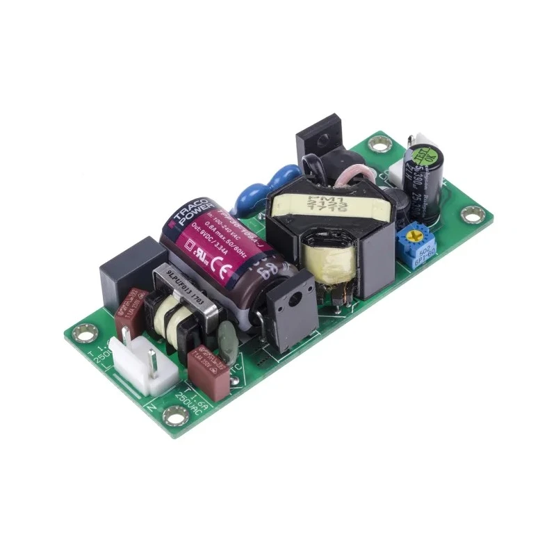 TRACOPOWER Switching Power Supply 9V DC 30W 264V AC Chassis Mount TPP 30-109A-J