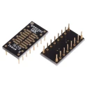 Winslow Straight Through Hole Mount 2.54 mm Pitch IC Socket Adapter SOP to DIP W9503RC