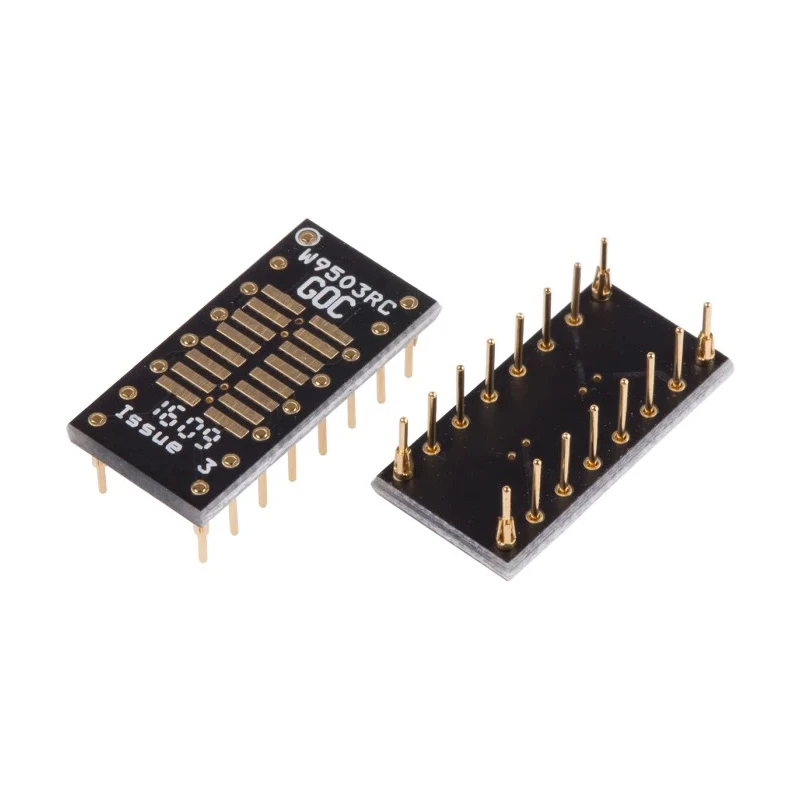 Winslow Straight Through Hole Mount 2.54 mm Pitch IC Socket Adapter SOP to DIP W9503RC